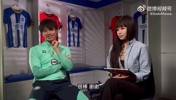 太害羞了！三球王面对国内女记者采访：对不起我英语不好